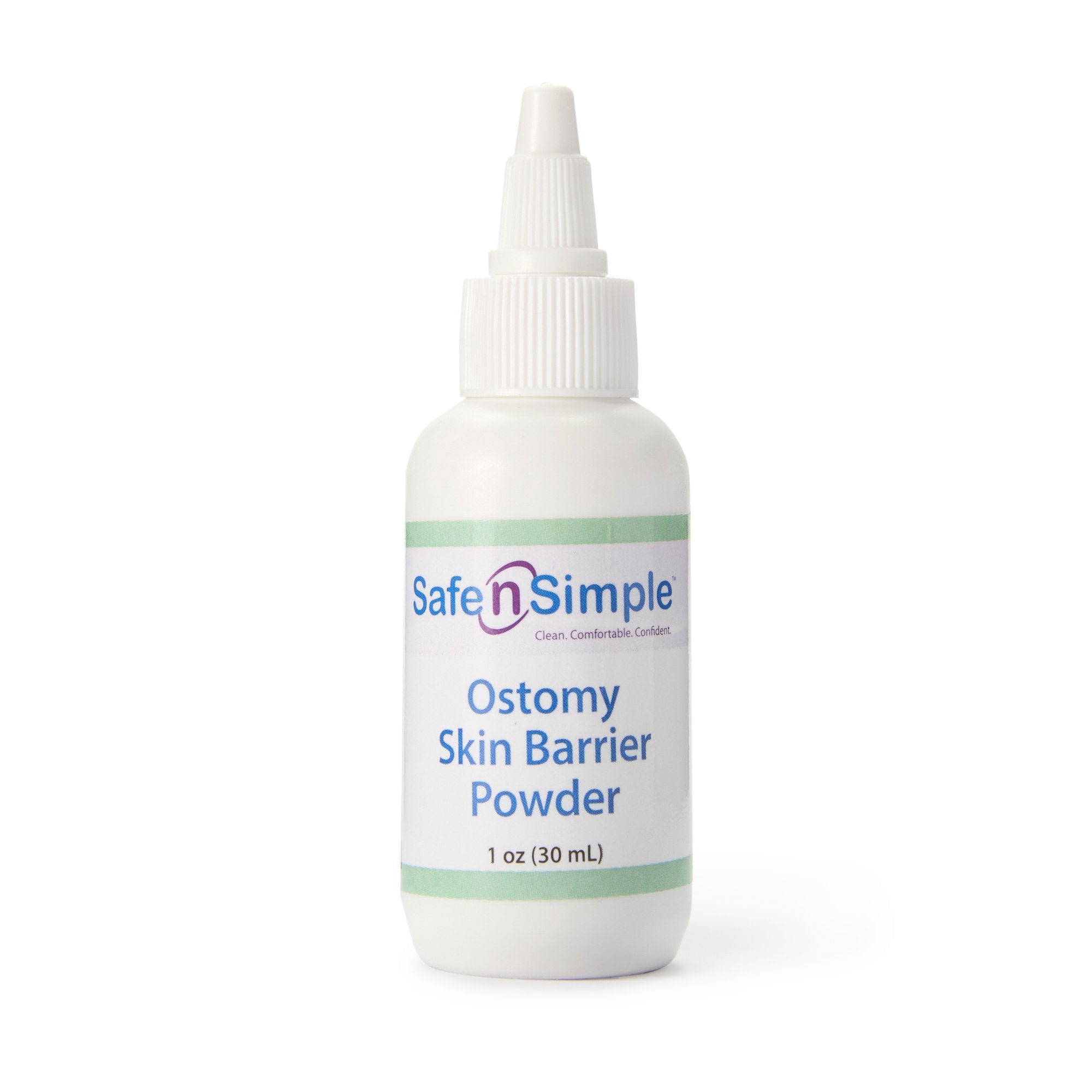Ostomy Skin Barrier Powder Safe N Simple™ 1 oz.