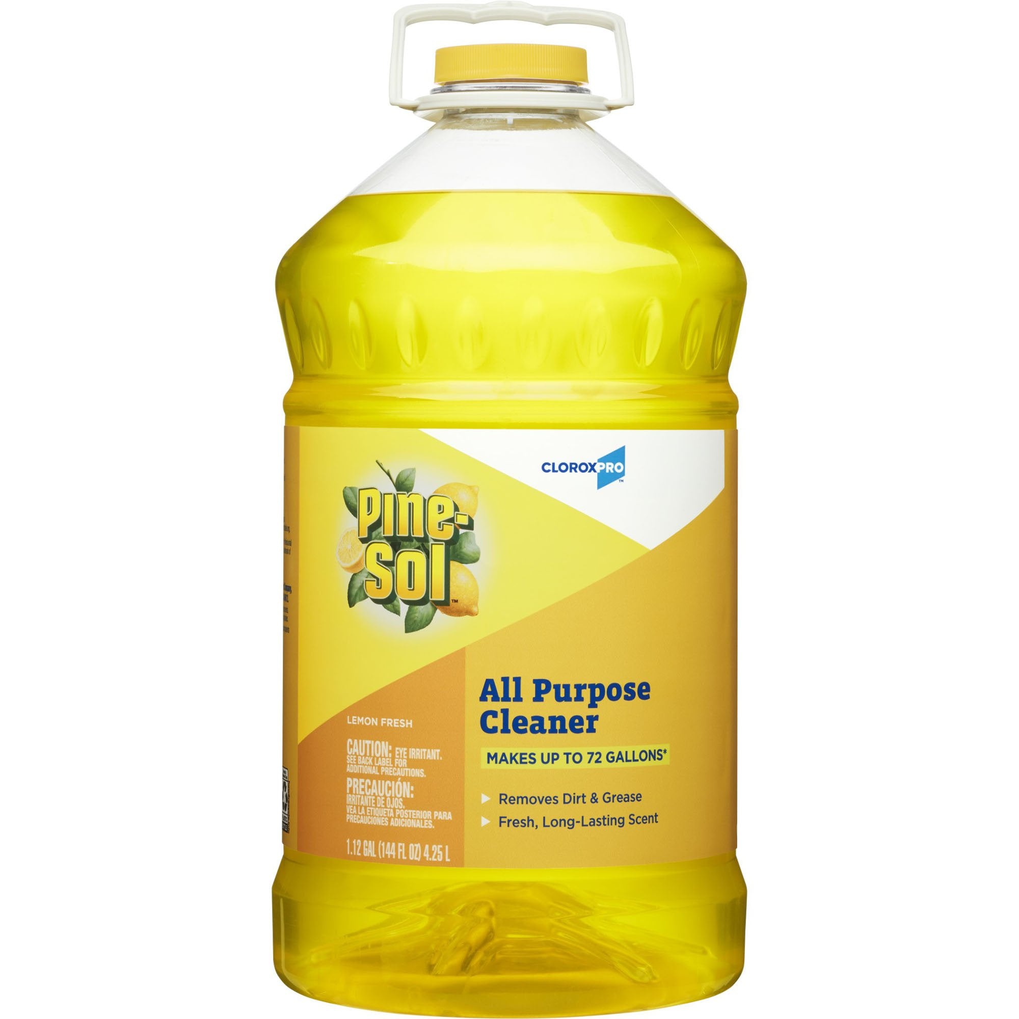 CloroxPro™ Pine-Sol® Surface Cleaner Oil Based Manual Pour Liquid Concentrate 144 oz. Jug Lemon Scent NonSterile