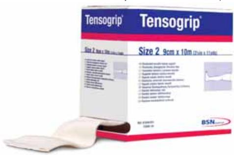 Elastic Tubular Support Bandage Tensogrip® 7 Inch X 11 Yard Pull On White NonSterile Size J Standard Compression