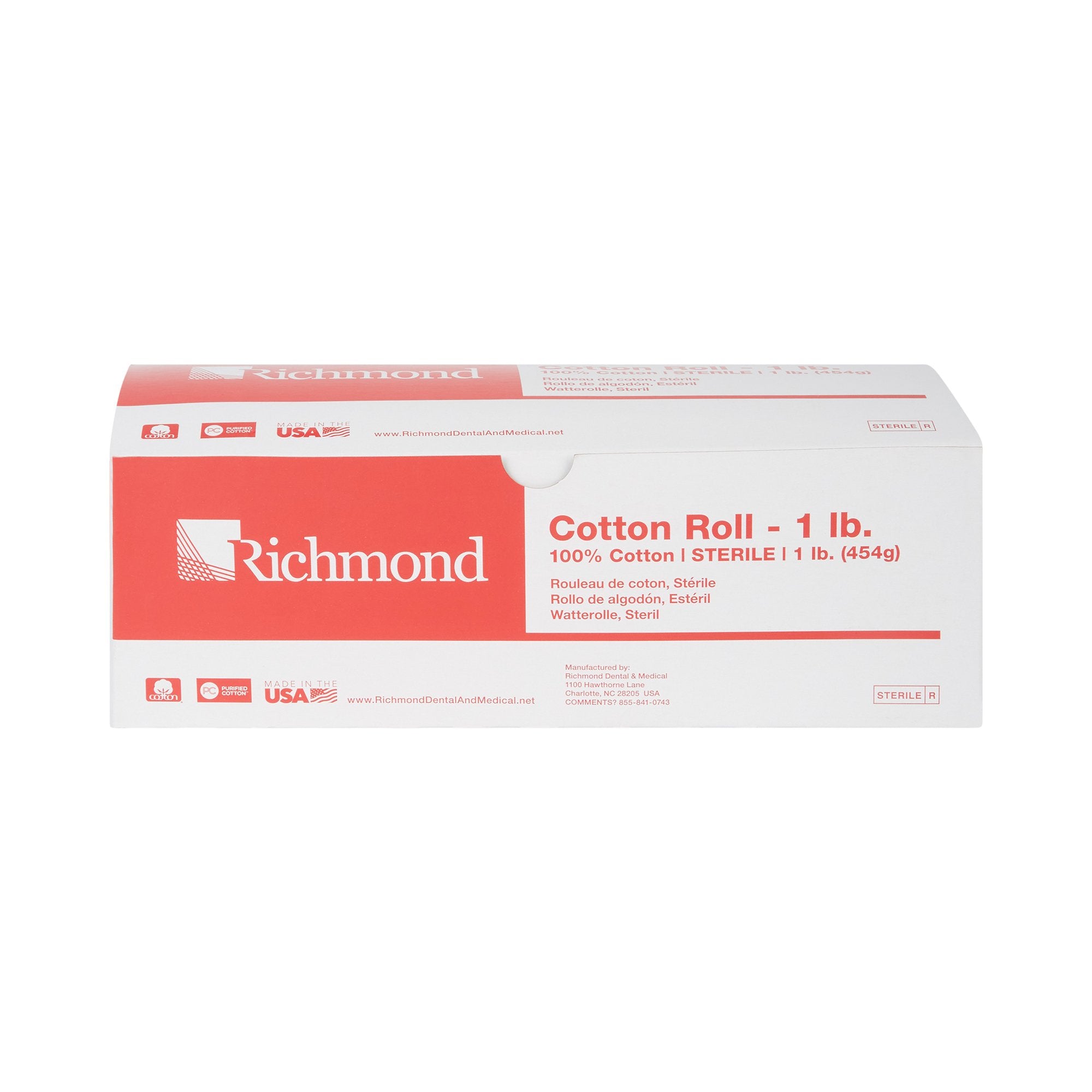 Bulk Rolled Cotton McKesson 12 Inch X 3-3/5 Yard 1 per Pack Sterile Roll Shape