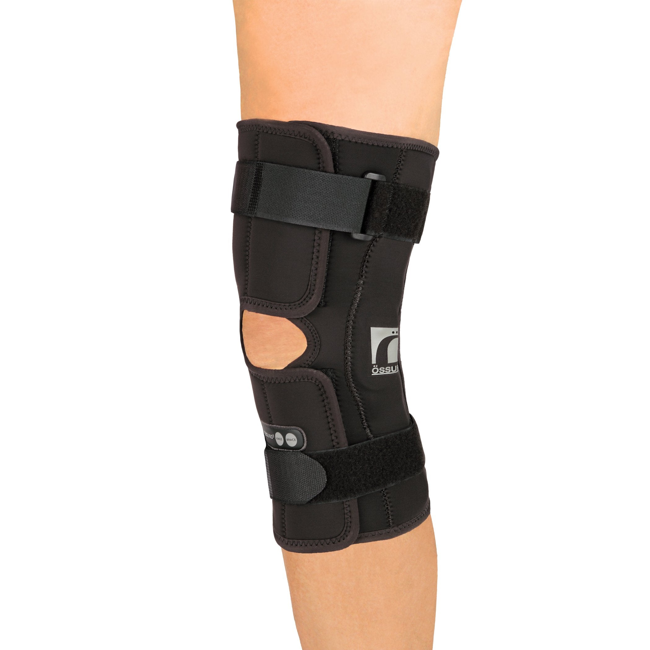 Knee Brace Ossur® Rebound® 3X-Large 24-3/4 to 28-1/2 Inch Thigh Circumference Short Length Left or Right Knee