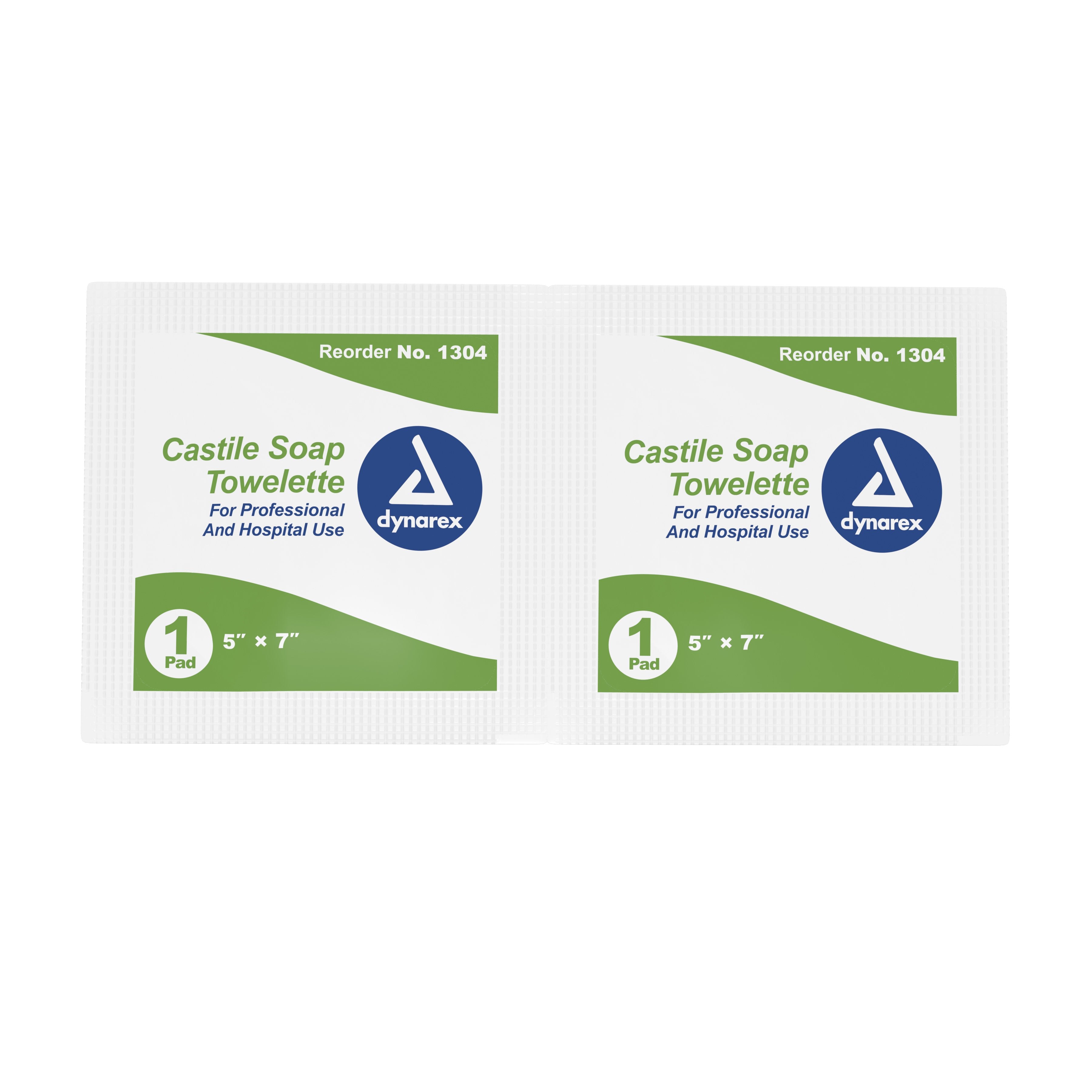 Castile Soap Towelette Dynarex® Individual Packet Scented 100 Count