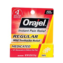 Oral Pain Relief Orajel® 20% Strength Benzocaine Oral Gel 0.25 oz.