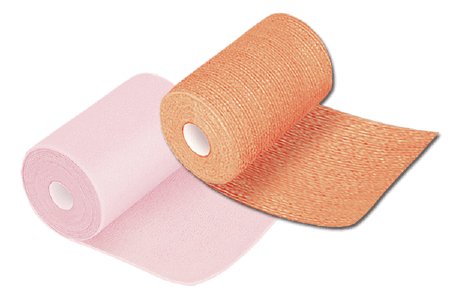2 Layer Compression Bandage System CoFlex® TLC LITE Calamine with Indicators 3 Inch X 6 Yard / 3 Inch X 7 Yard Self-Adherent / Pull On Closure Tan NonSterile 25 to 30 mmHg
