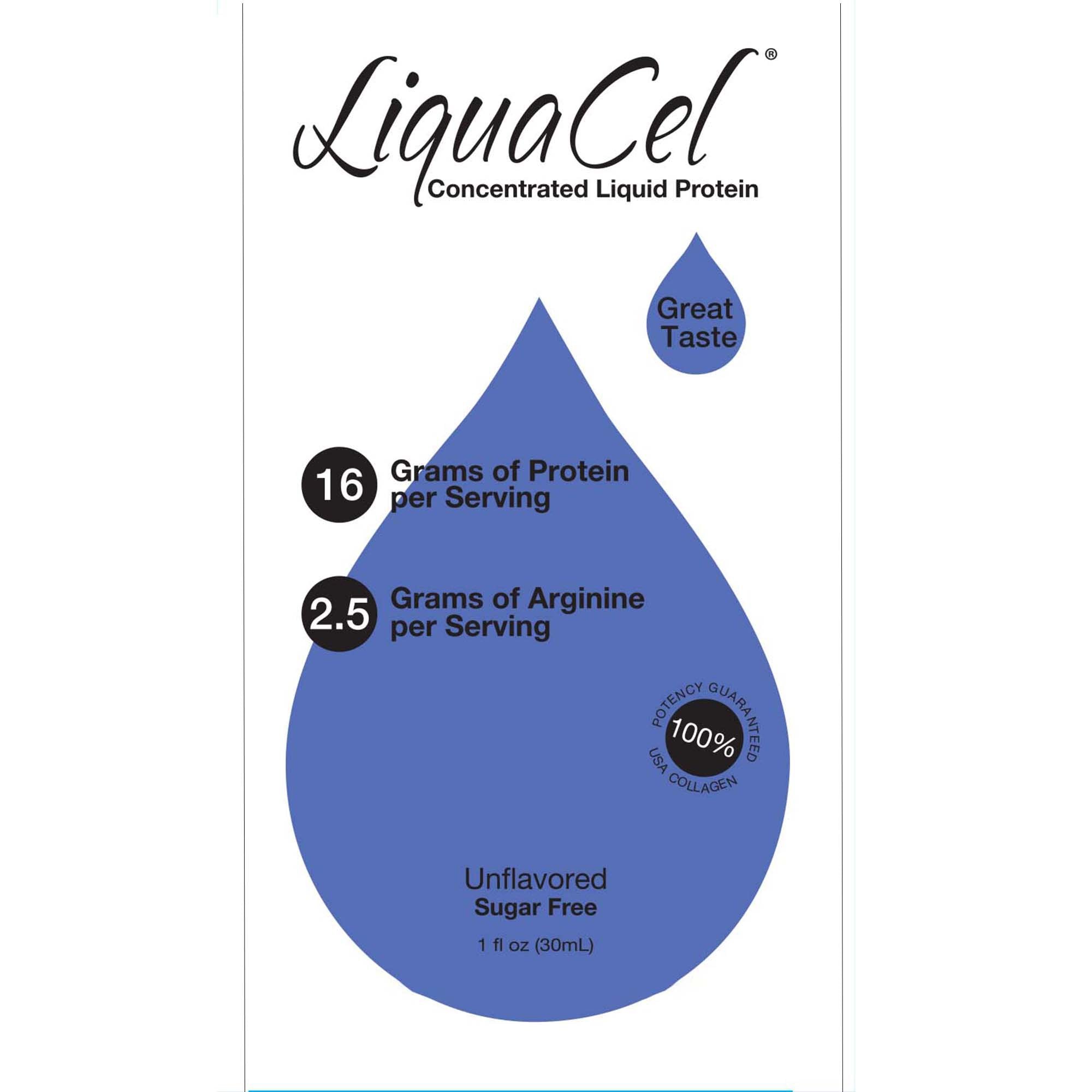 Oral Supplement LiquaCel® Unflavored Liquid 1 oz. Individual Packet