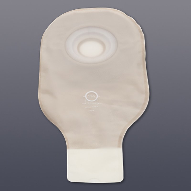 Colostomy Pouch Premier™ Flextend™ One-Piece System 12 Inch Length Convex, Pre-Cut Drainable