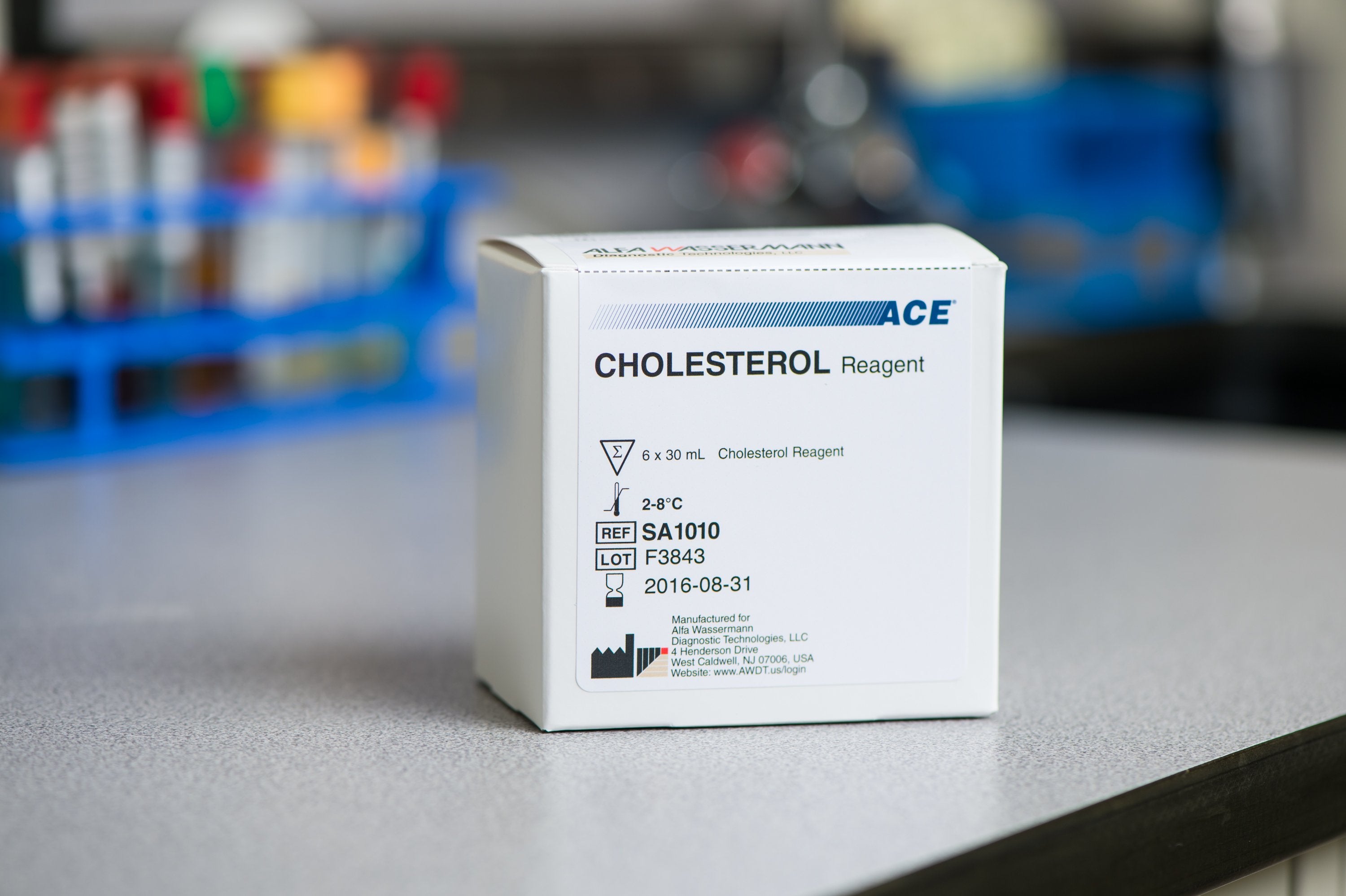 General Chemistry Reagent ACE® Cholesterol For ACE and ACE Alera Analyzers 800 Tests