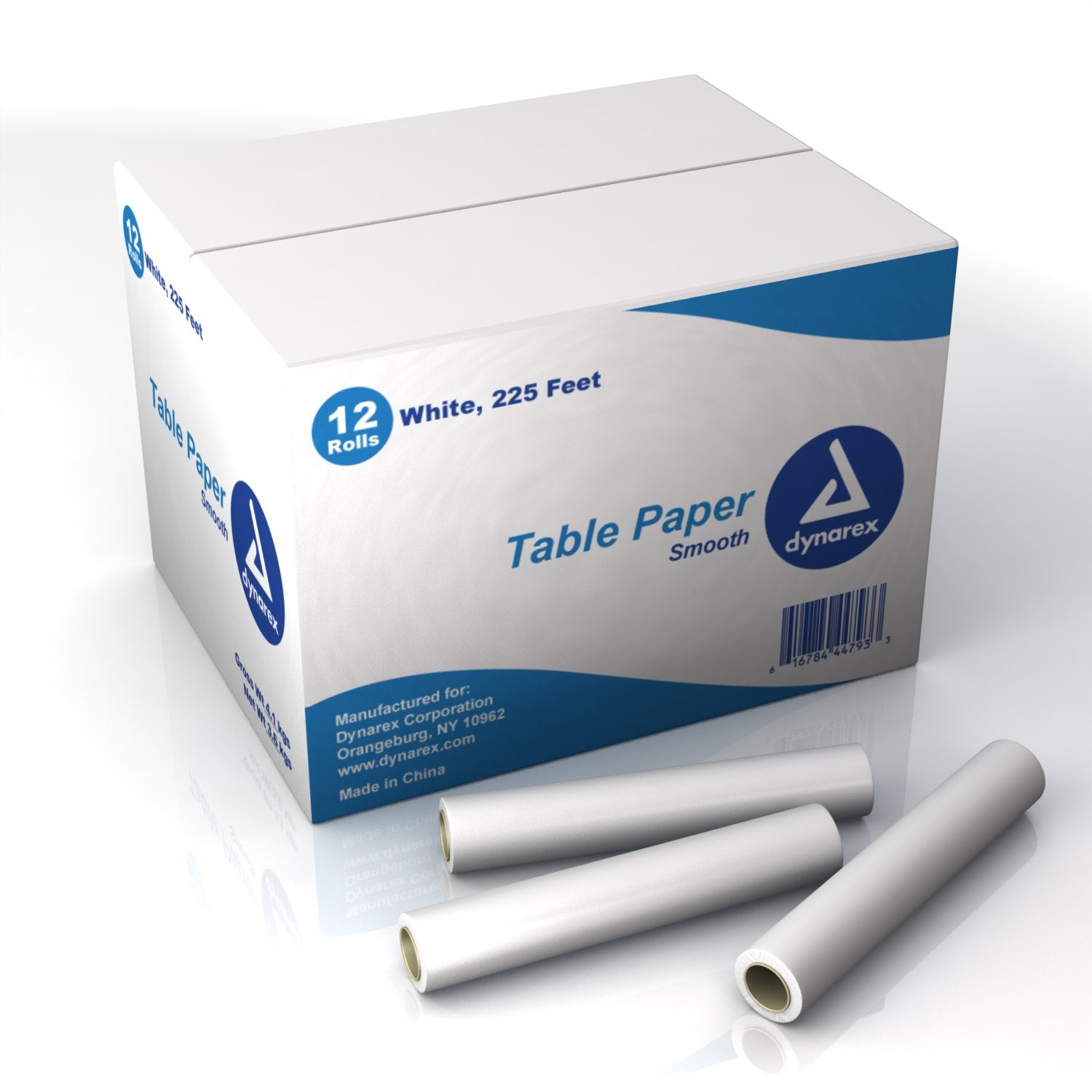 Table Paper Dynarex® 14 Inch Width White Smooth