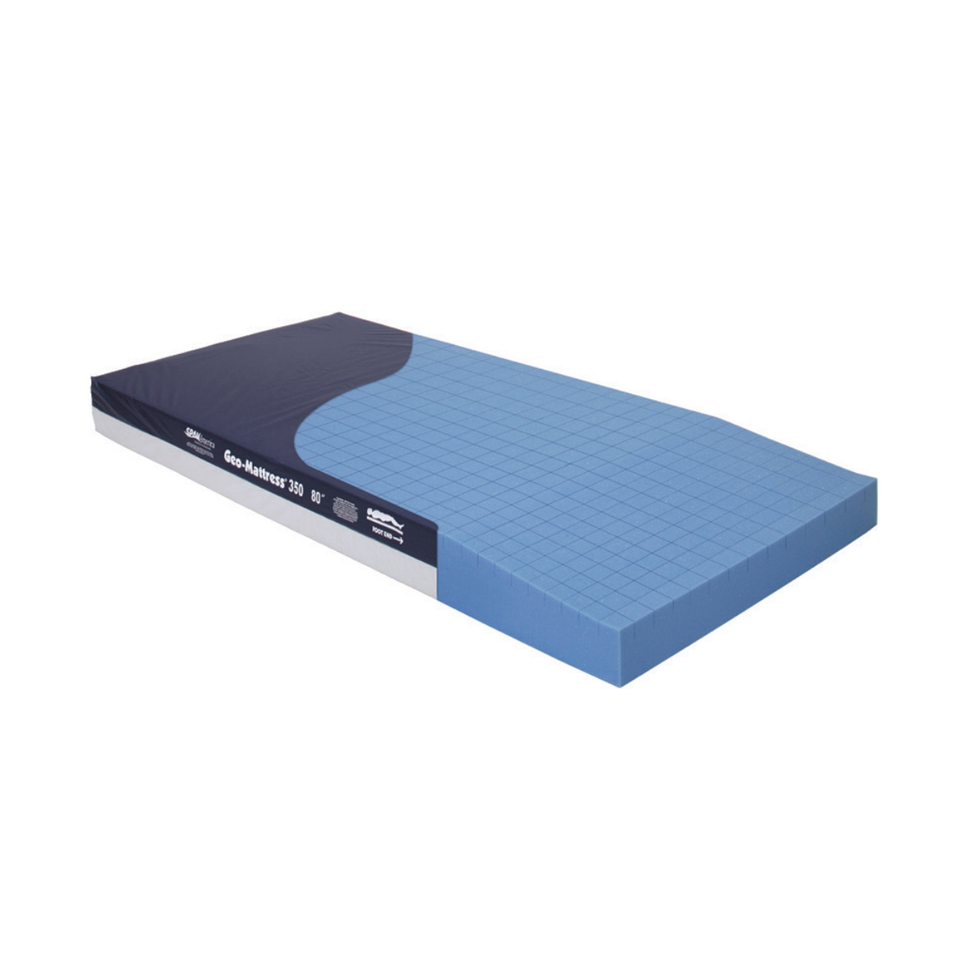 Bed Mattress Geo-Mattress® 350 Therapeutic Type 80 X 35 X 6 Inch
