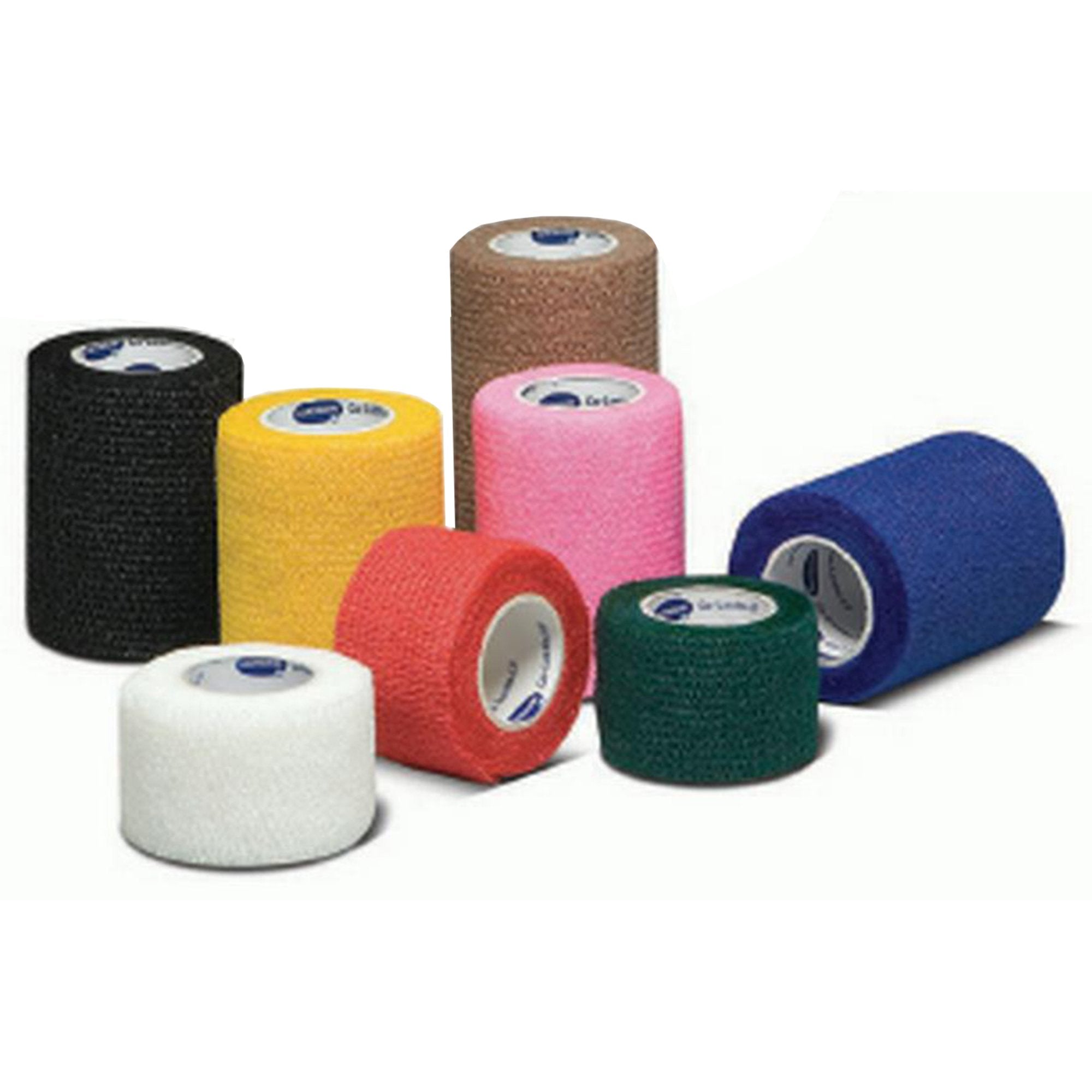 Cohesive Bandage Co-Lastic® 2 Inch X 5 Yard Self-Adherent Closure Assorted Colors NonSterile Standard Compression