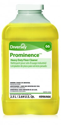 Floor Cleaner Diversey™ Prominence™ HD Liquid 2.5 Liter Bottle Citrus Scent J-Fill® Dispensing Systems
