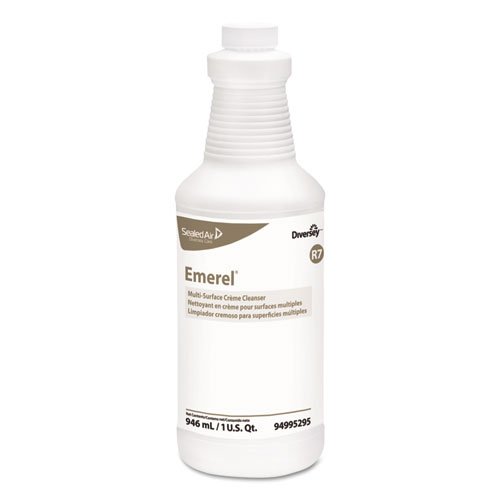 Diversey™ Emerel™ Surface Cleaner Alcohol Based Manual Squeeze Cream 32 oz. Bottle Fresh Scent NonSterile