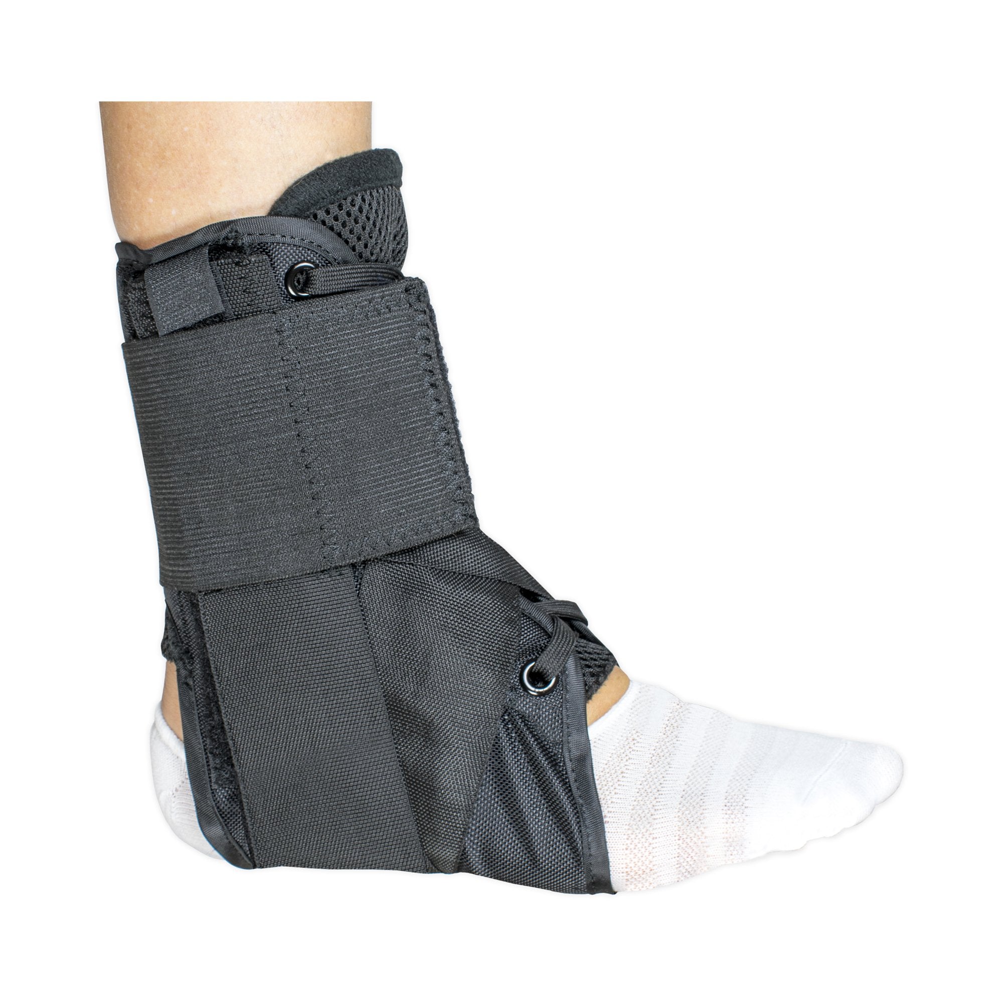 Ankle Brace McKesson Medium Lace-Up / Figure-8 Strap / Hook and Loop Closure Foot