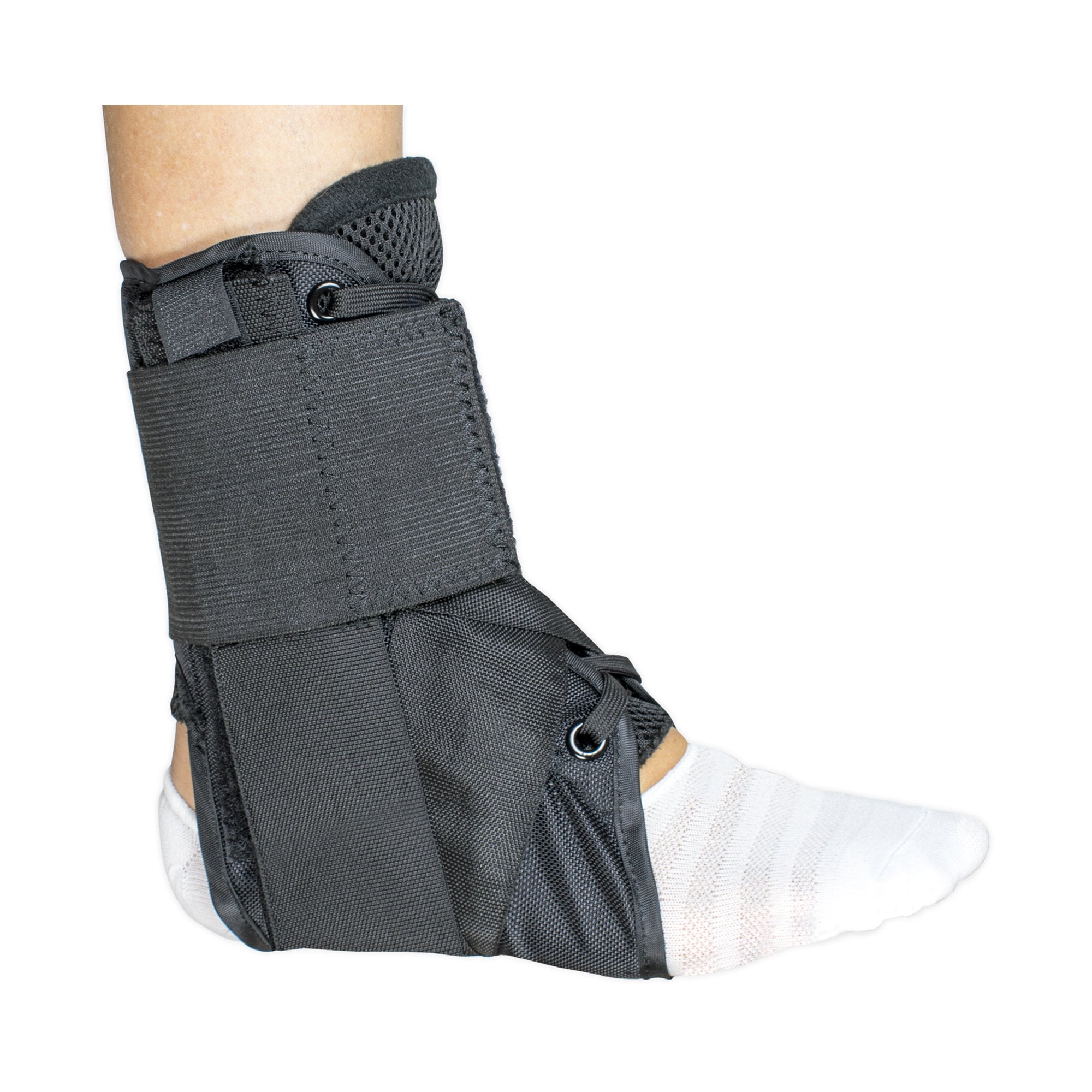 Ankle Brace McKesson Small Lace-Up / Figure-8 Strap / Hook and Loop Closure Foot