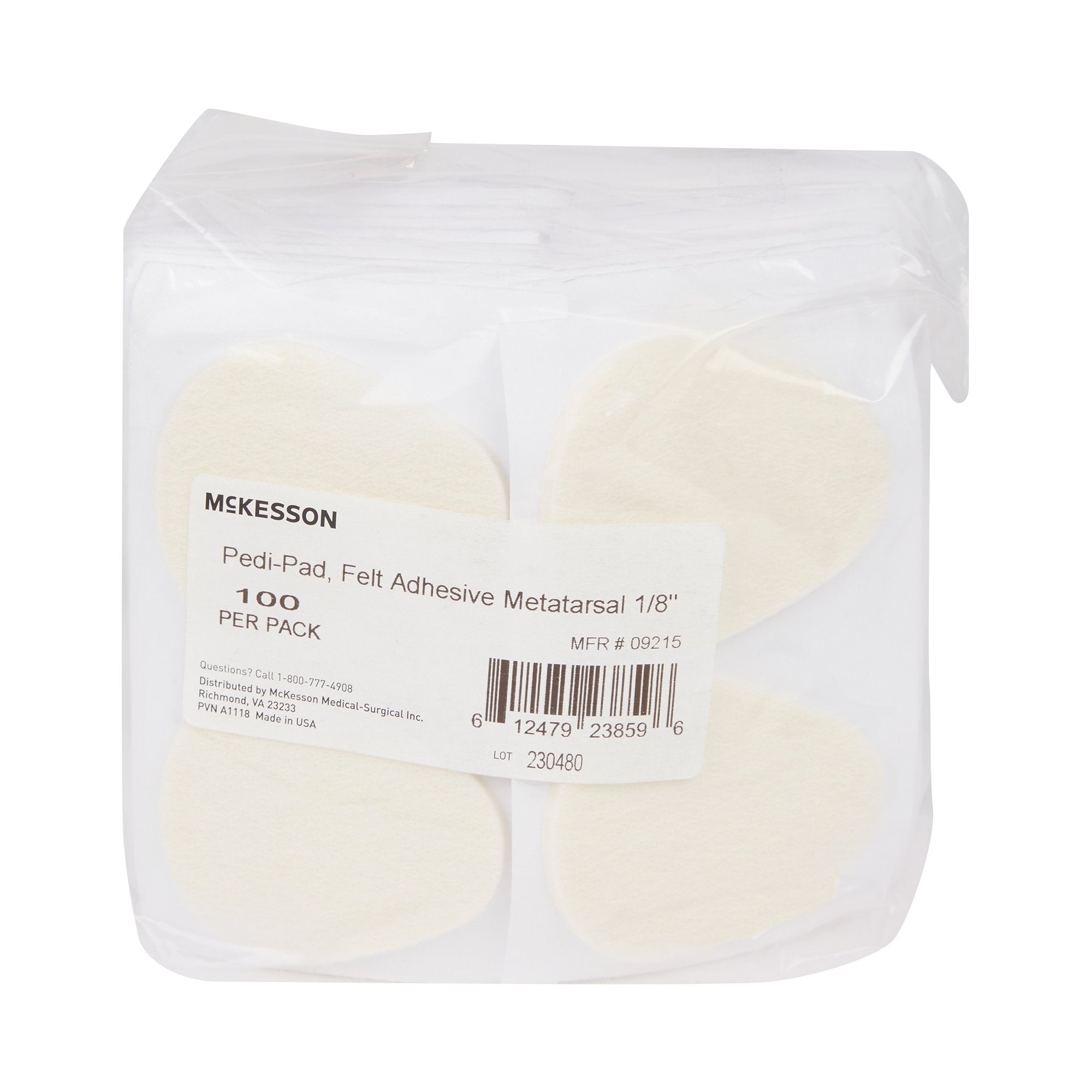 Protective Pad McKesson Size 106 - Large Adhesive Foot