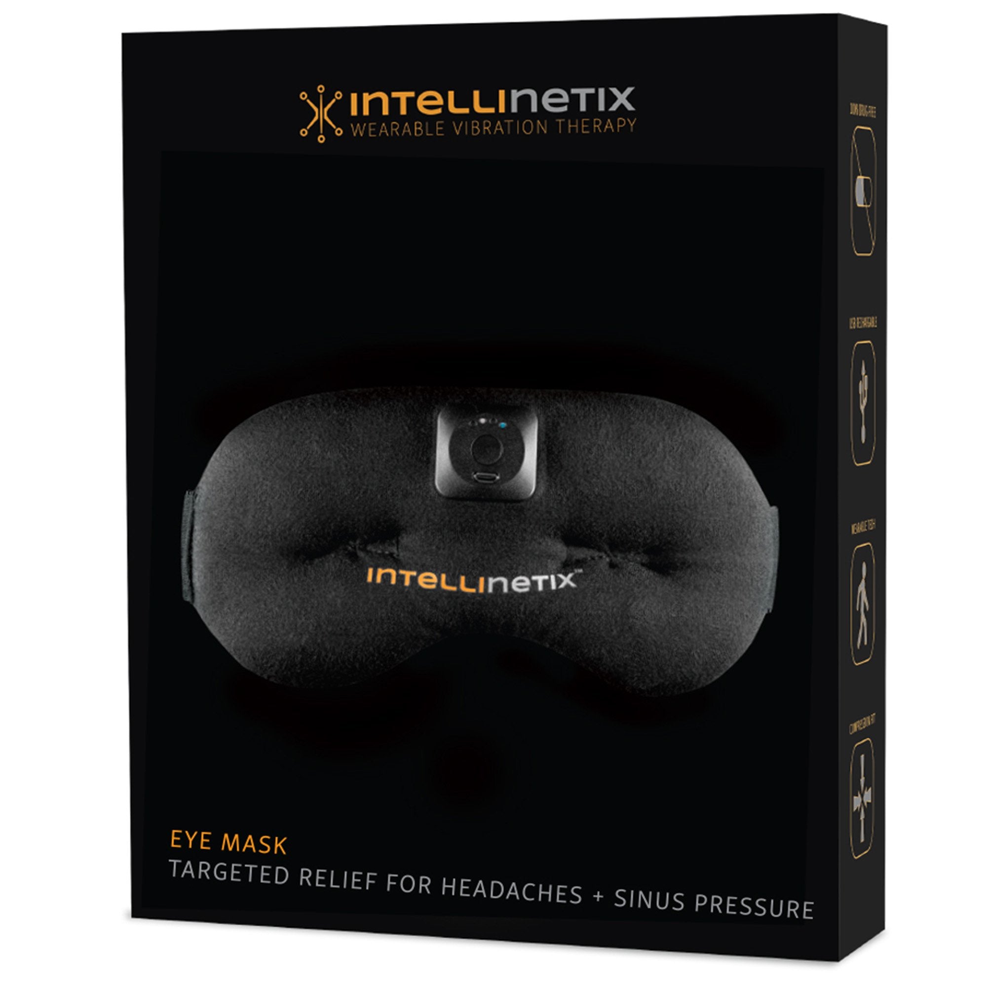 Vibration Therapy Mask Intellinetix® Head One Size Fits Most