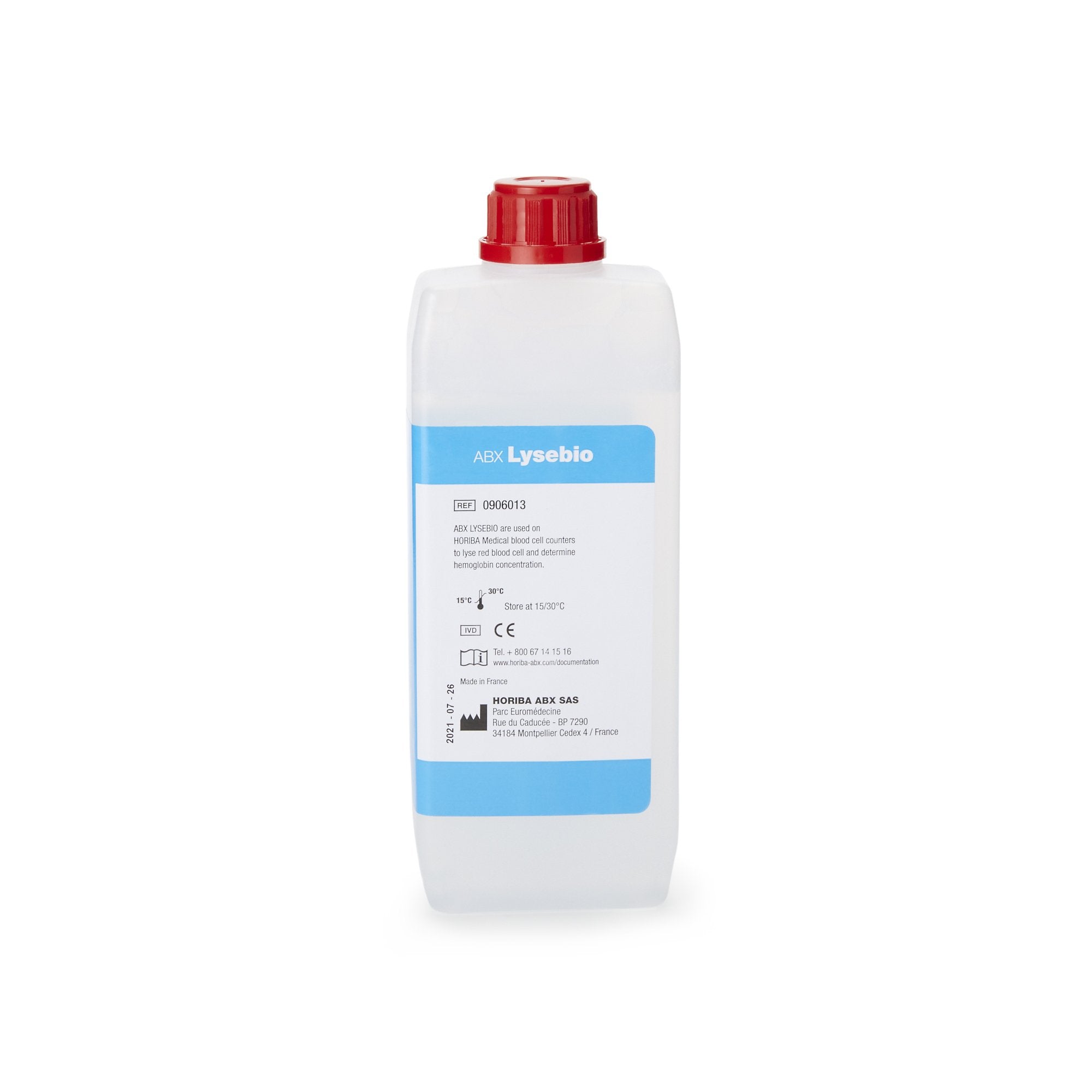 Hematology Reagent ABX Lysebio® Red Blood Cell Lysing Agent For ABX Pentra Xl 80 / Pentra 60 / 80