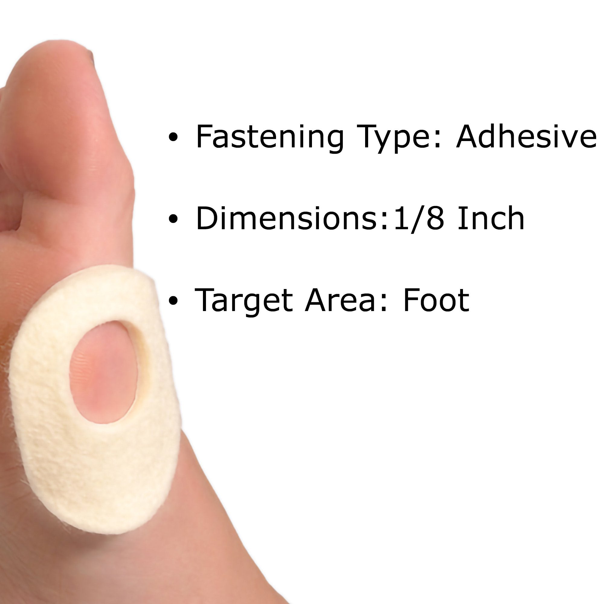 Bunion Pad McKesson Pedi-Pads Size 104 Adhesive Foot