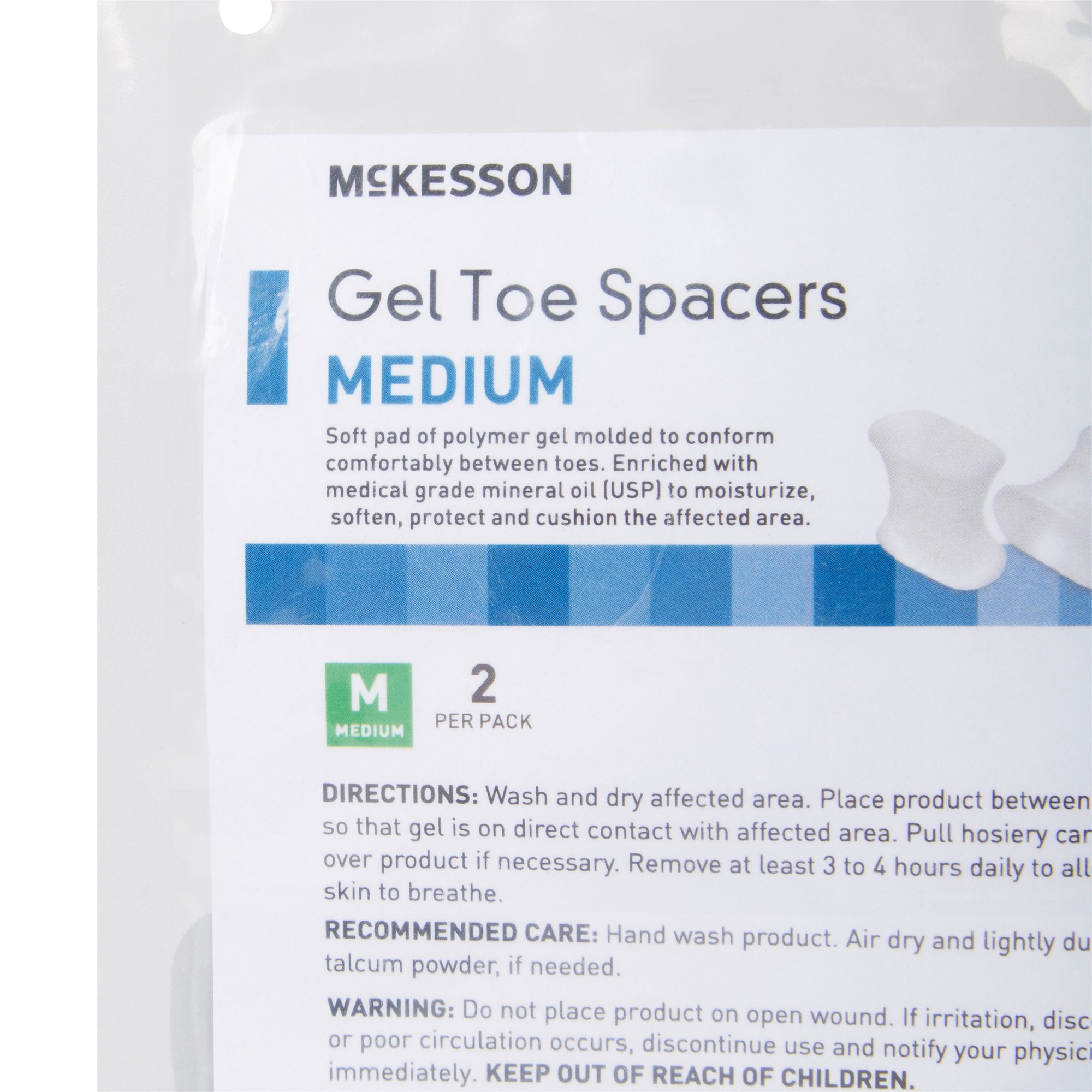 Toe Spacer McKesson Medium