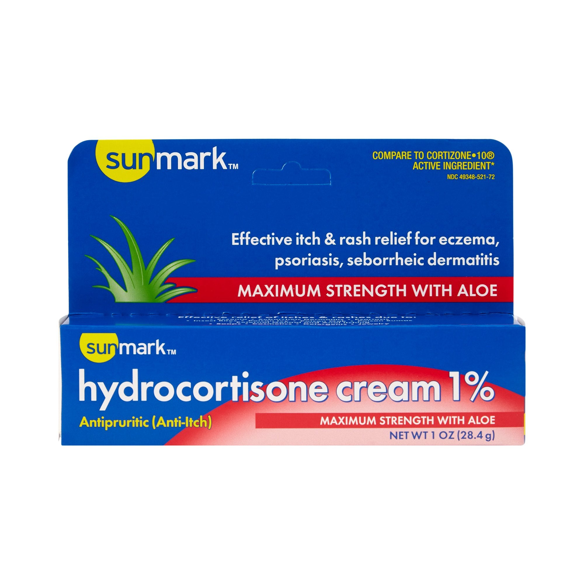 Itch Relief sunmark® 1% Strength Cream 1 oz. Tube