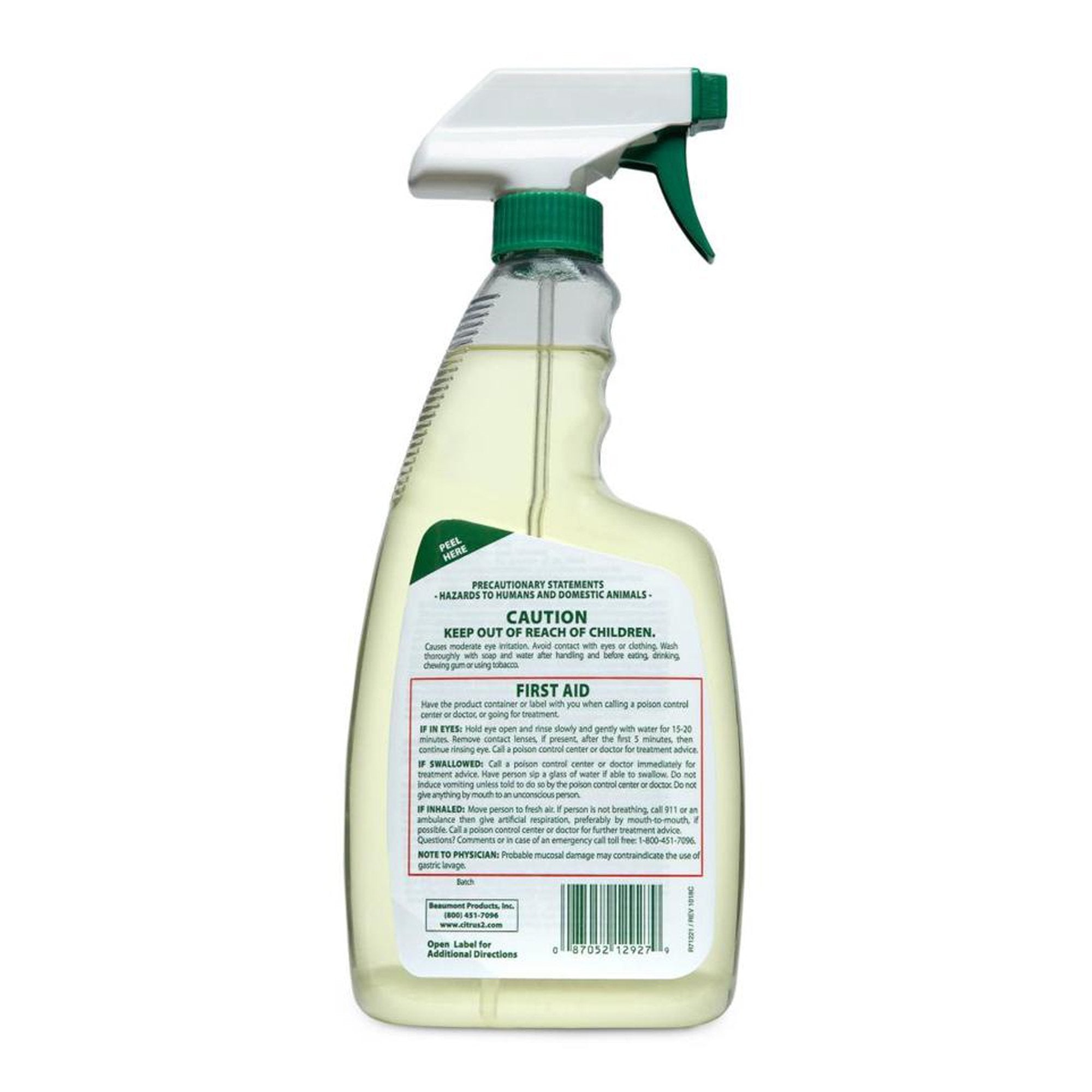 Citrus II® Surface Disinfectant Cleaner Germicidal Pump Spray Liquid 22 oz. Bottle Original Scent NonSterile