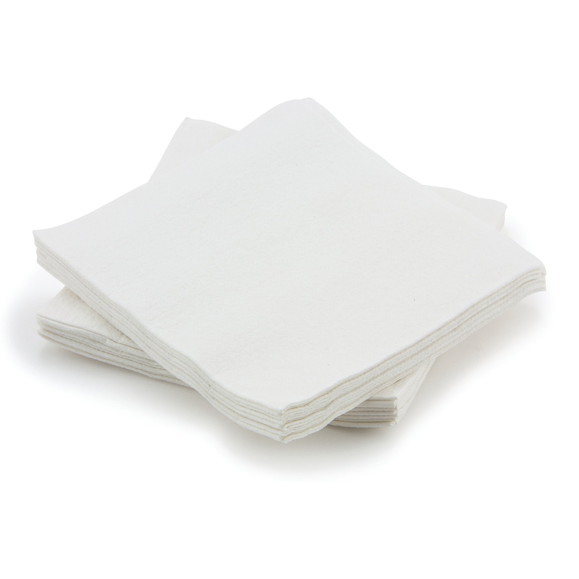 Washcloth McKesson 13 X 13 Inch White Disposable