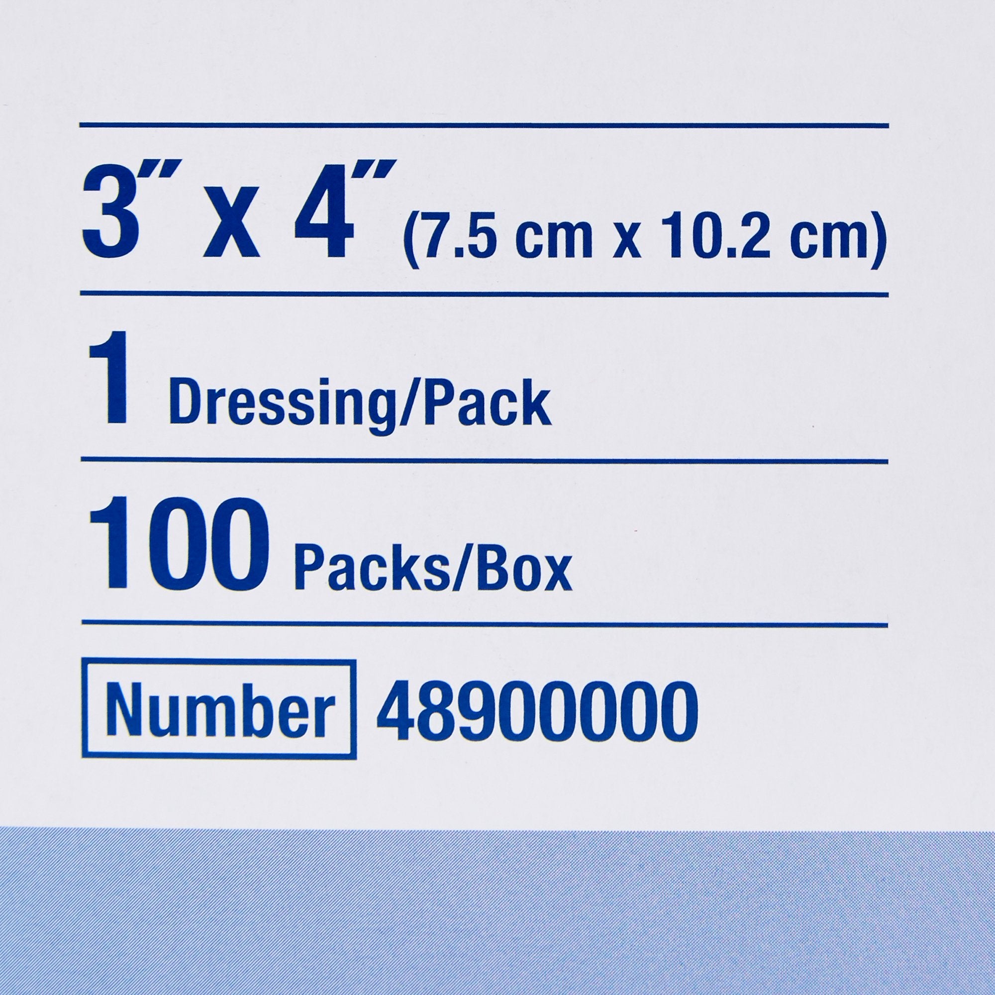 Non-Adherent Dressing Sorbalux® 3 X 4 Inch Sterile Rectangle