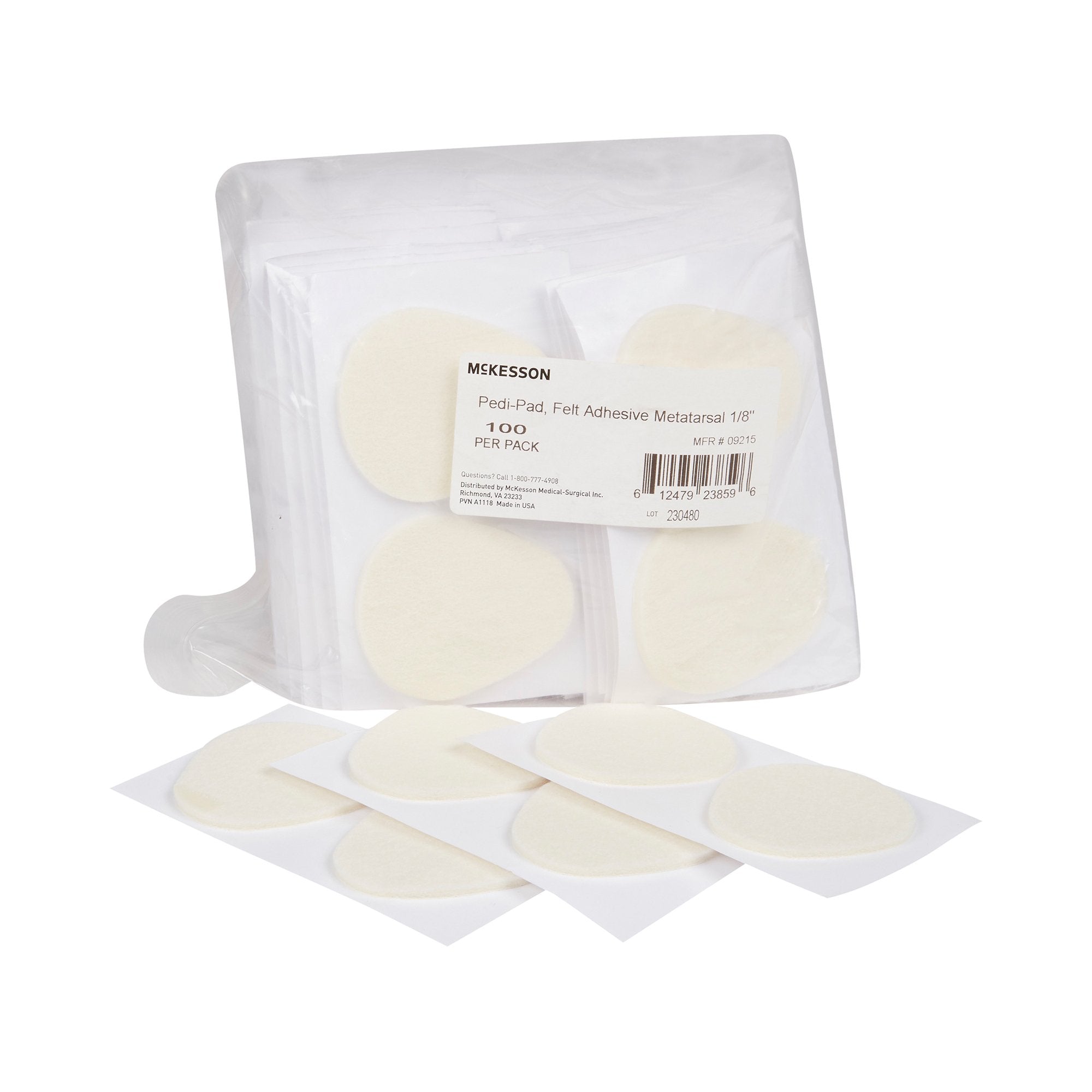 Protective Pad McKesson Size 106 - Large Adhesive Foot