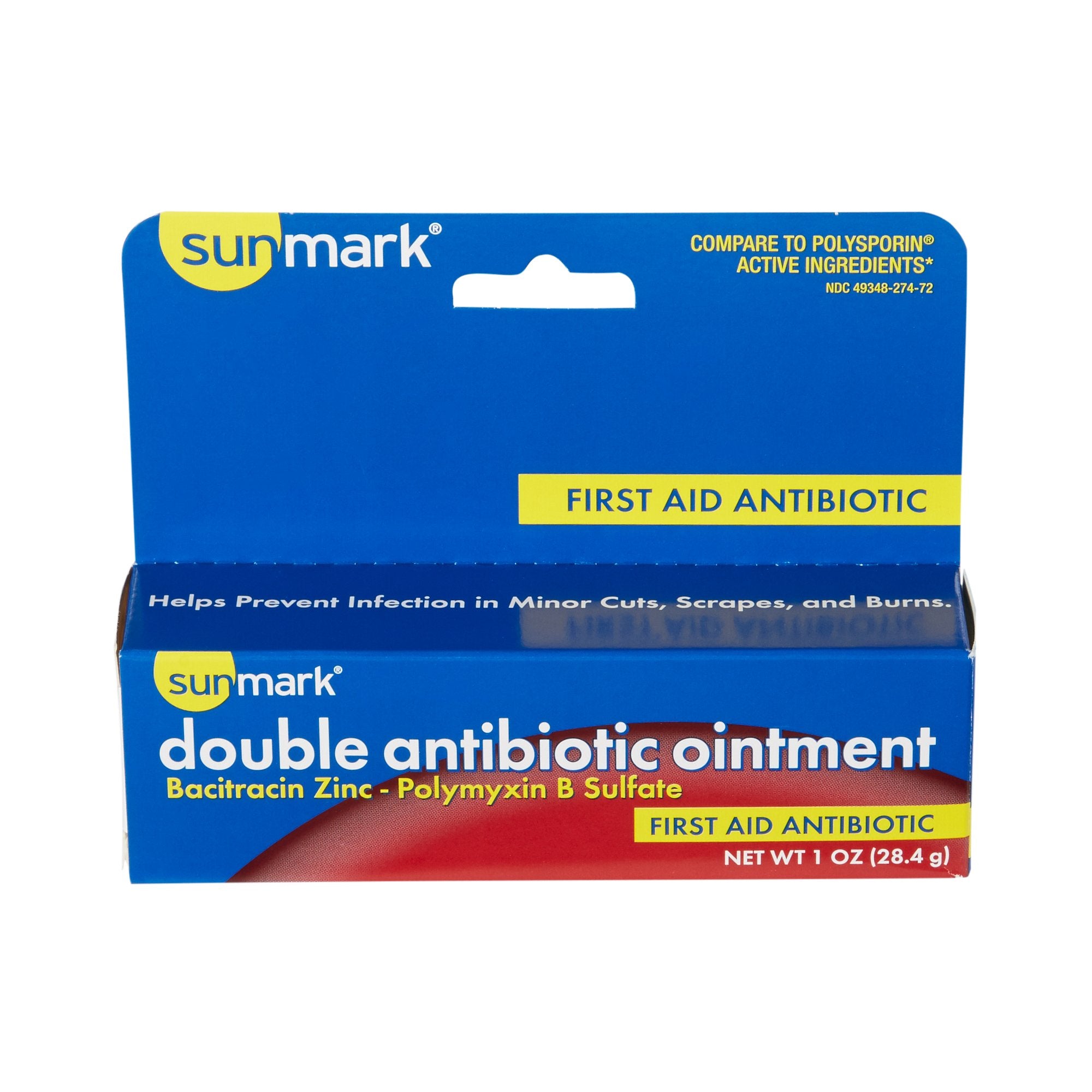 First Aid Antibiotic Sunmark® Ointment 1 Oz. Tube