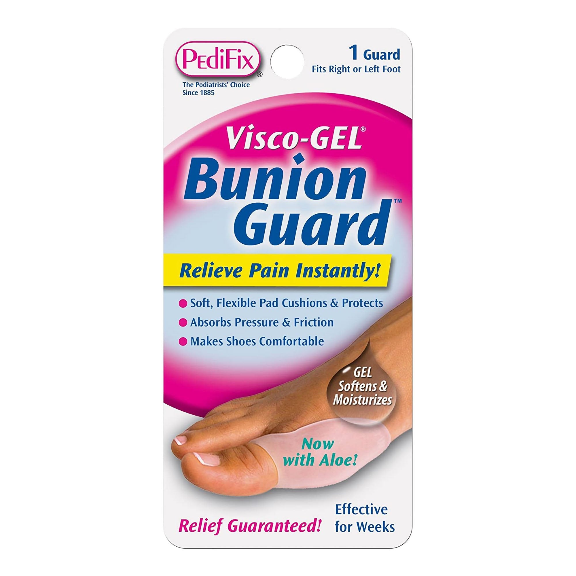 Bunion Protector Visco-GEL® Hallux Bunion Guard™ One Size Fits Most Without Closure Foot