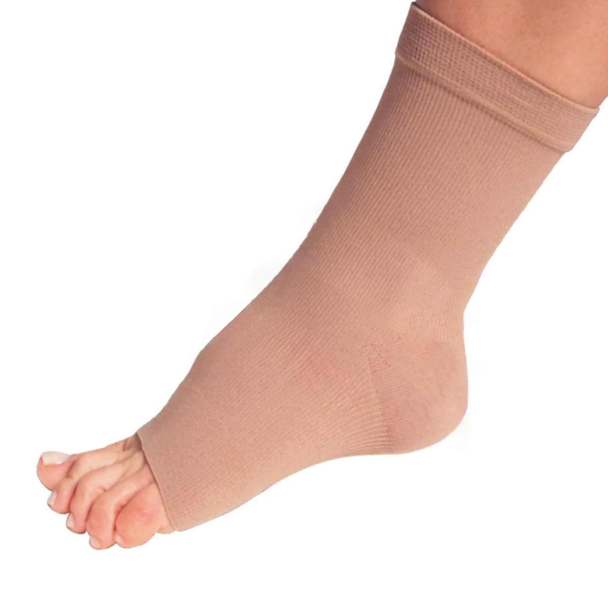 Compression Sleeve Pedi-Smart® Size 2 Beige Ankle