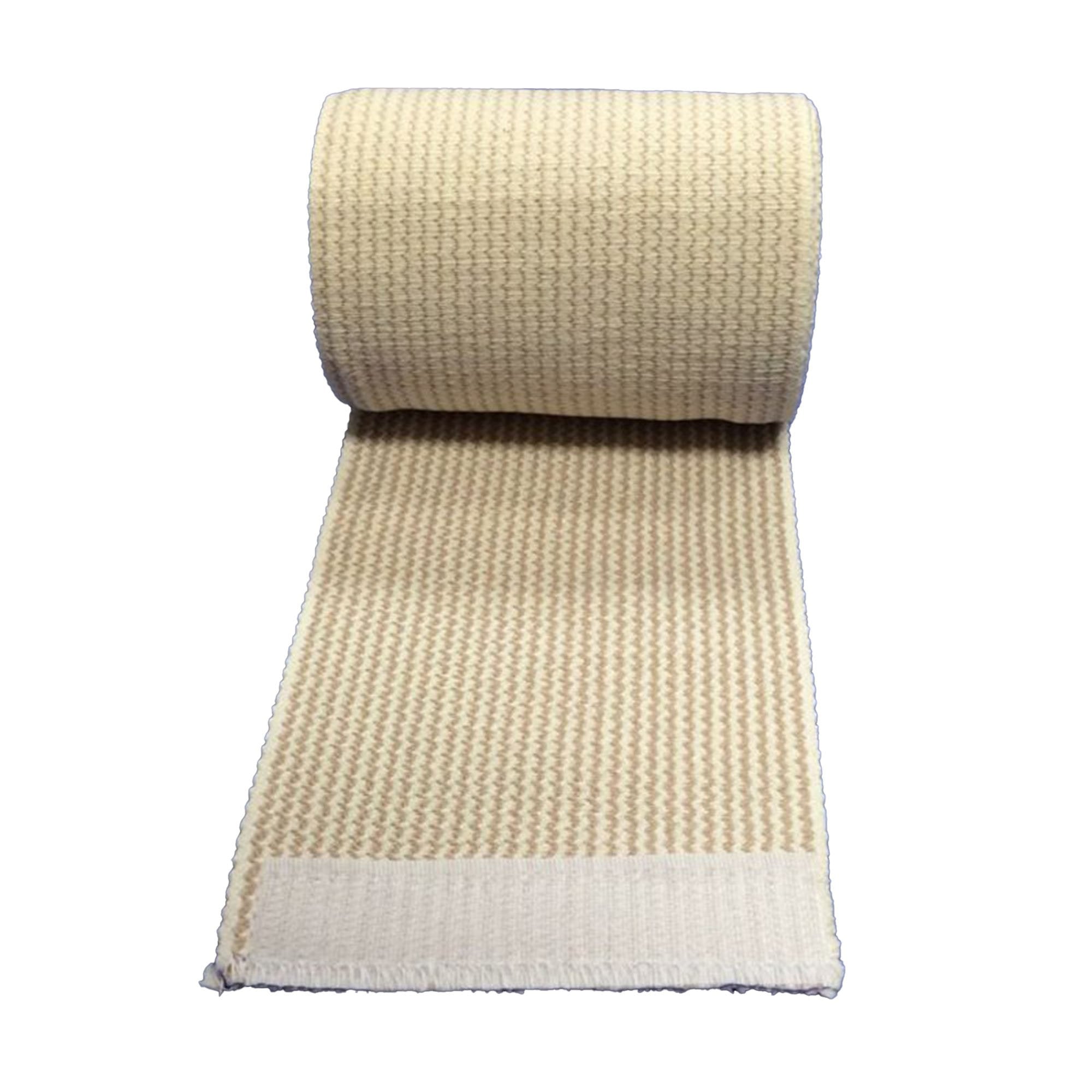 Elastic Bandage EZe-Band® LF 4 Inch X 11 Yard Double Length Double Hook and Loop Closure Tan NonSterile Standard Compression