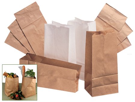 Grocery Bag General Brown Kraft Paper #4