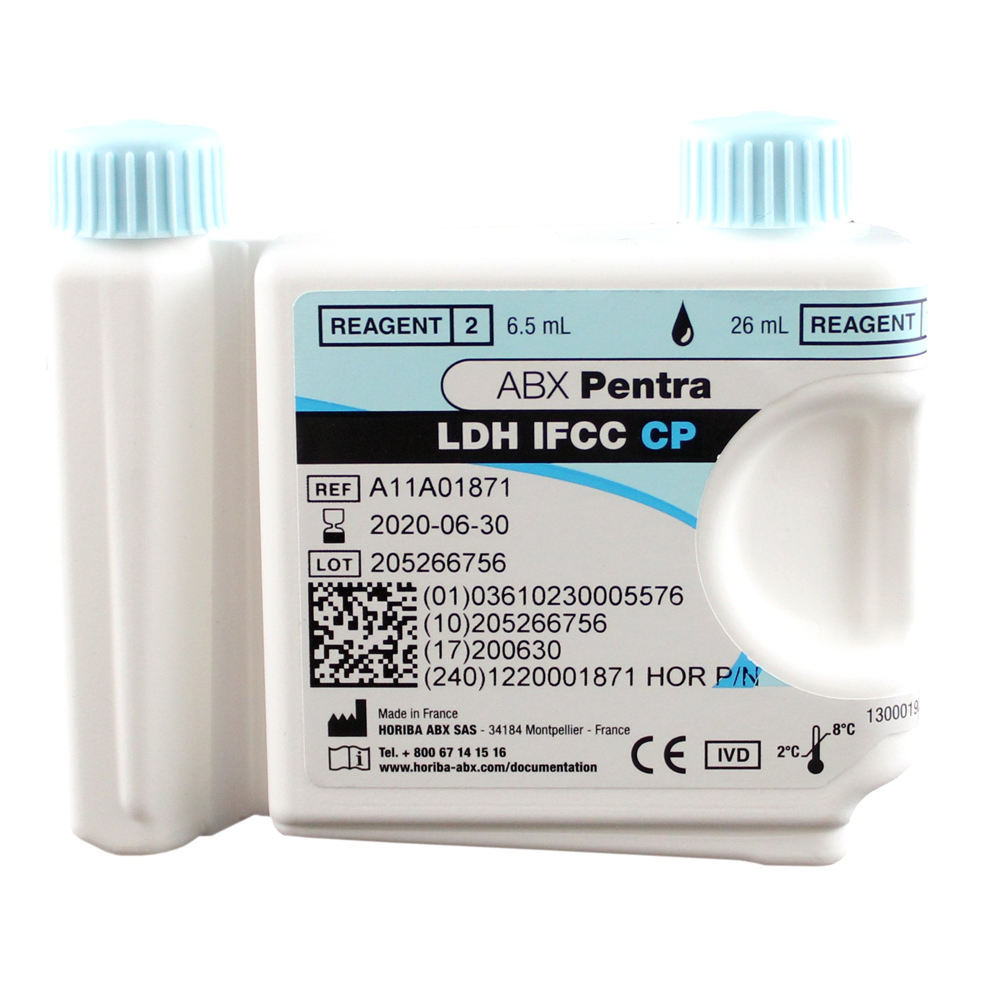 General Chemistry Reagent ABX Pentra™ Lactate Dehydrogenase (LDH) For ABX Pentra 400 Clinical Chemistry Analyzer 125 Tests