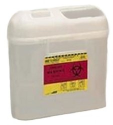 Sharps Container BD™ Pearl Base 11-7/10 H X 11-3/5 W X 4-1/2 D Inch Horizontal Entry 1.35 Gallon