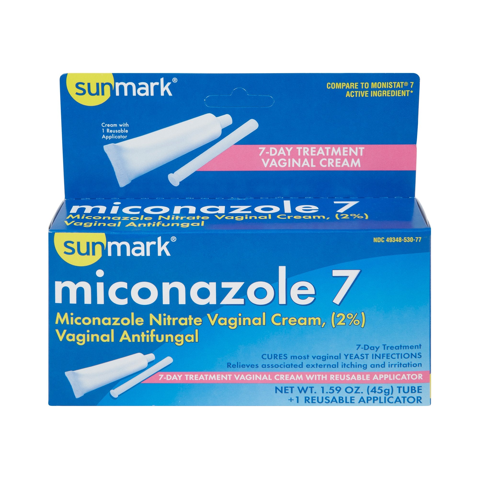Vaginal Antifungal sunmark® 2% Strength / 100 mg Cream 1.59 oz. Tube