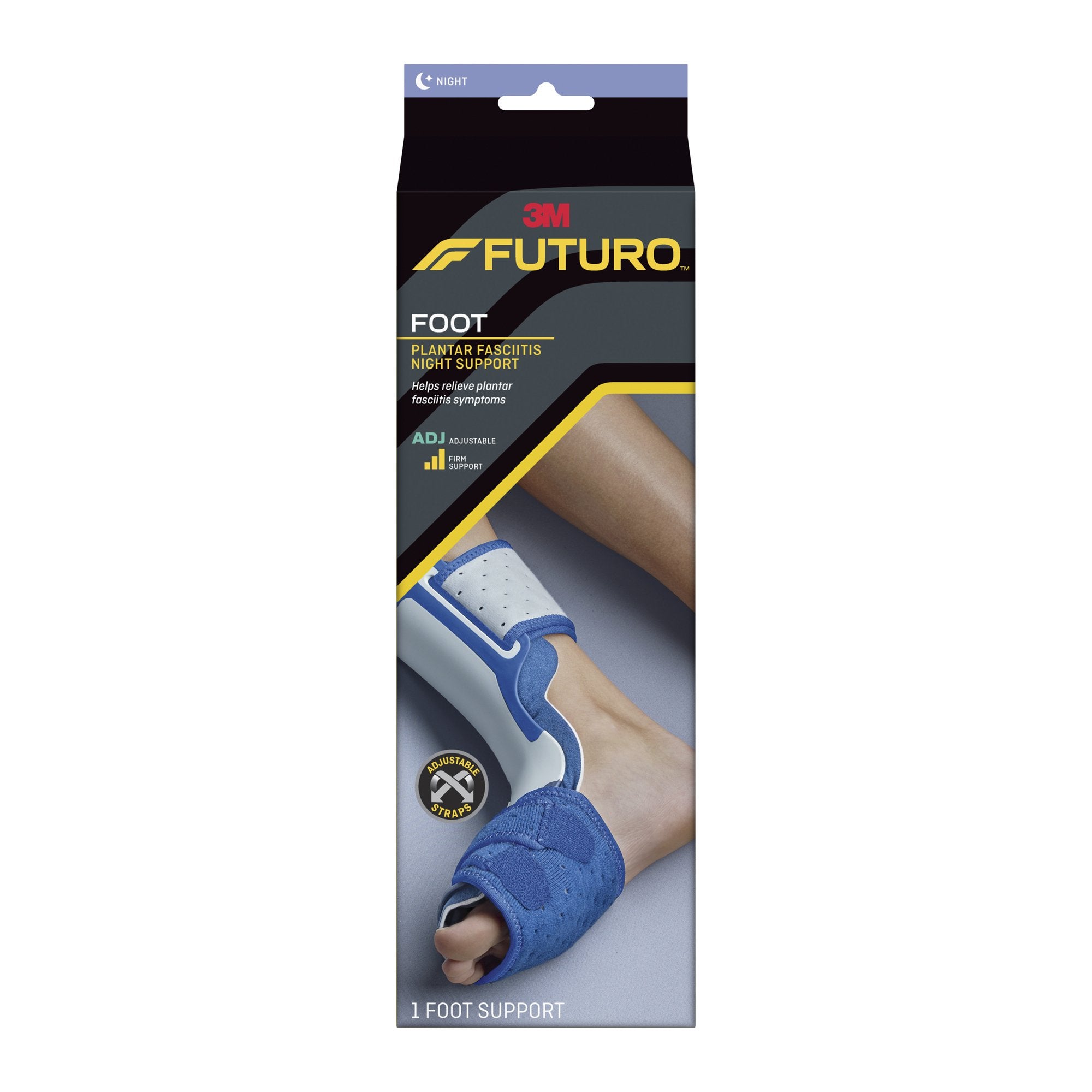 Night Splint 3M™ Futuro™ One Size Fits Most Hook and Loop Strap Closure Foot