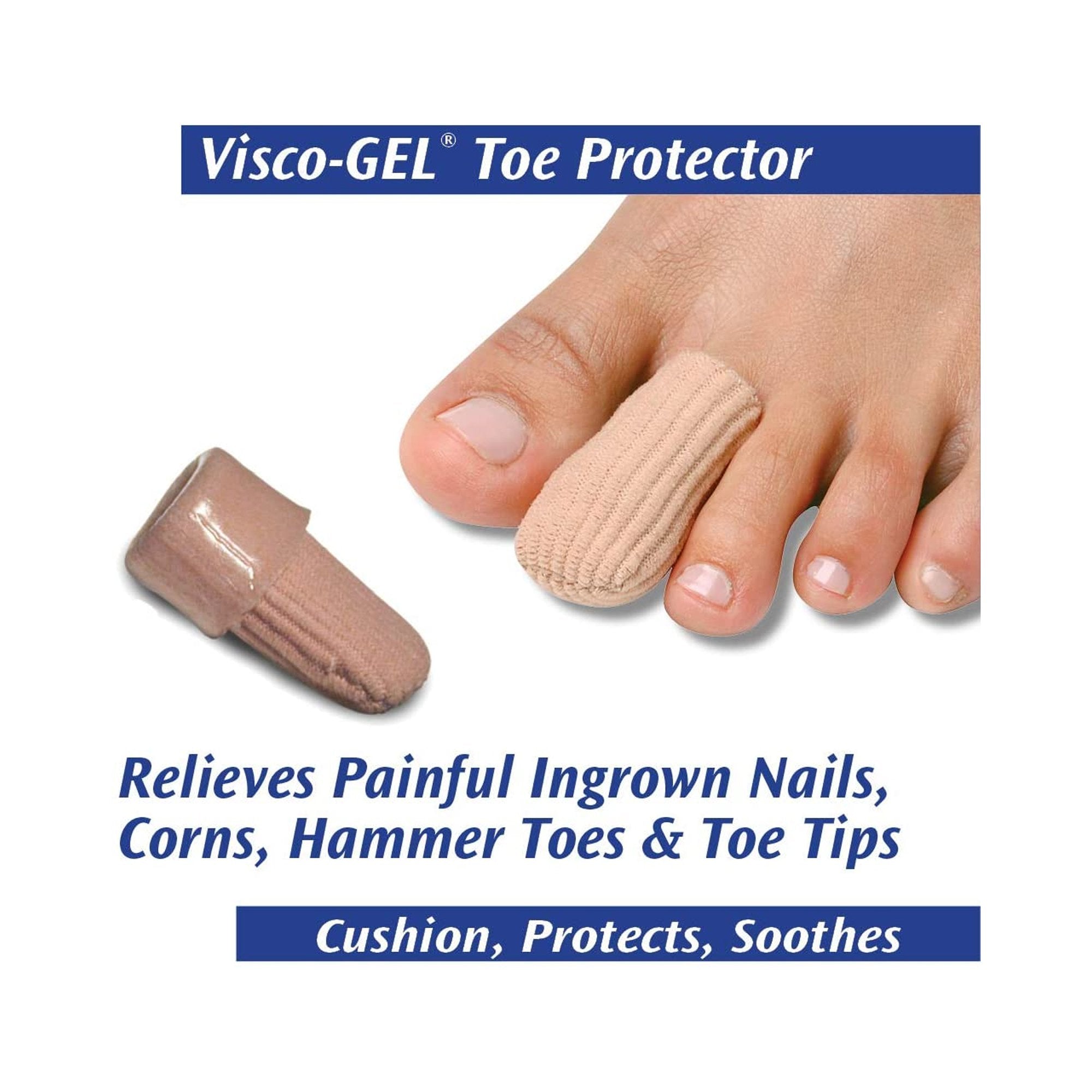 Toe Protector Visco-GEL® Toe Protector Small Pull-On Foot